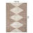 Beige Brown Geometric Stripe Area Rug-24448612