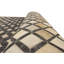 Tapis oriental gris moderne en cuir 5X8