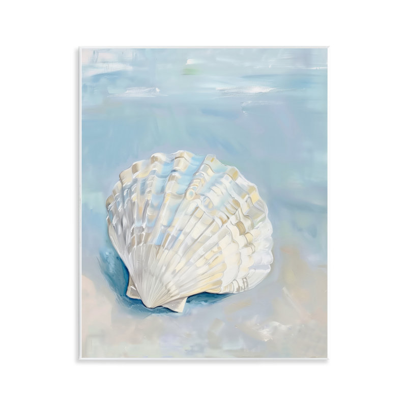  «Coastal Scallop Clam» par Arlington Prints