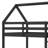 Arja Twin Over Twin Bunk Bed, Rubber Wood House Bed Frame-949605994