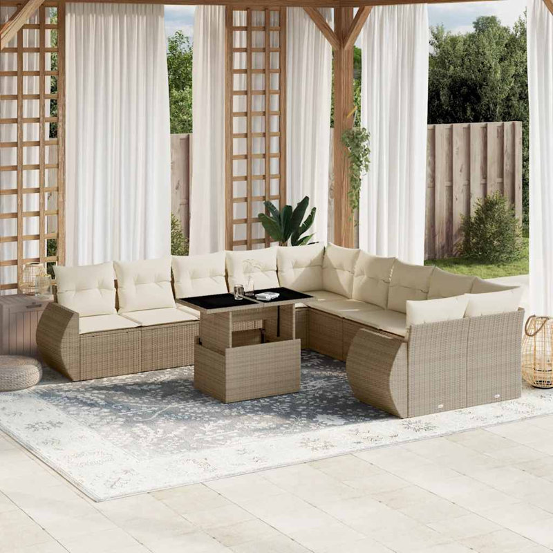 Ensemble de canapé de jardin Vidaxl
