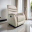 Fauteuil inclinable électrique en velours-816931288
