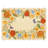 Living Room Rug 10x13 Modern Floral Rug Scalloped Rug Washable Rug with Non Slip Backing, Low Pile Thin Rug, Soft Foldable Rug, Aesthetic Botanical Rug for Bedroom Nursery Office, Yellow-514607118-514607114