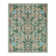 Insect and Plant Vertical Striped Textured Washable Area Rug - Nature-Inspired Carpet for Living Room, Bedroom, or Office