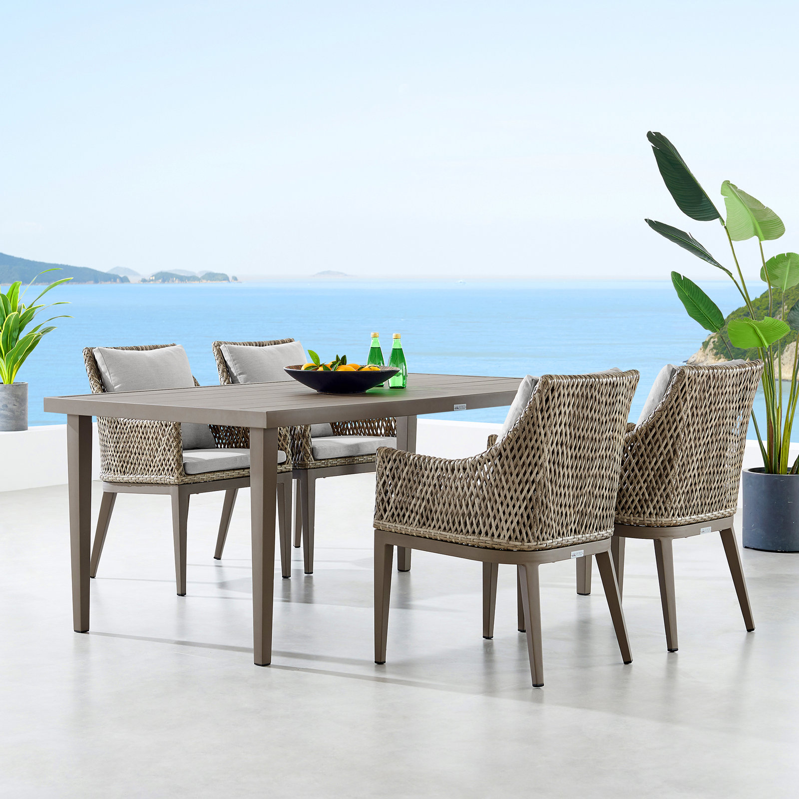 Galilea 39" Patio Dining Set