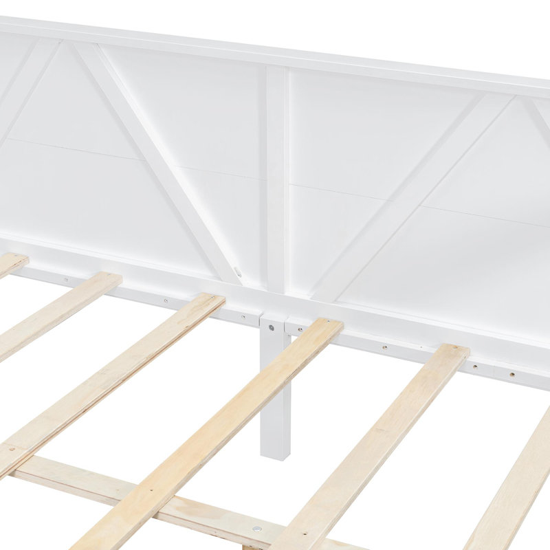 Lit de jour double, blanc, Complet/Double, Blanc