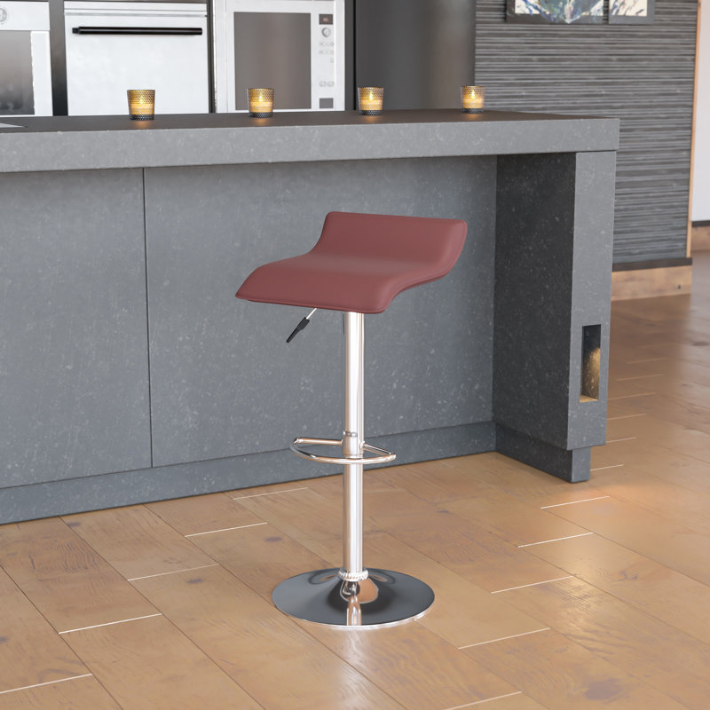 Tabouret de bar Orozco, Bourgogne
