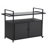 Athalia Metal Bar Cart,  Outdoor Rolling Beverage Bar Counter Table for Garden Poolside Party-1501420431