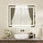 Deervalley 40"X 32"  LED Bathroom Mirror With Lights, 1.5X Anti-Fog, Front And Backlit Frameless LED Mirror