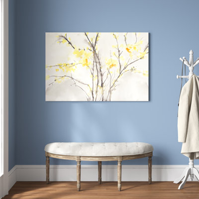 «Blissful Elegance I», peinture sur toile tendue