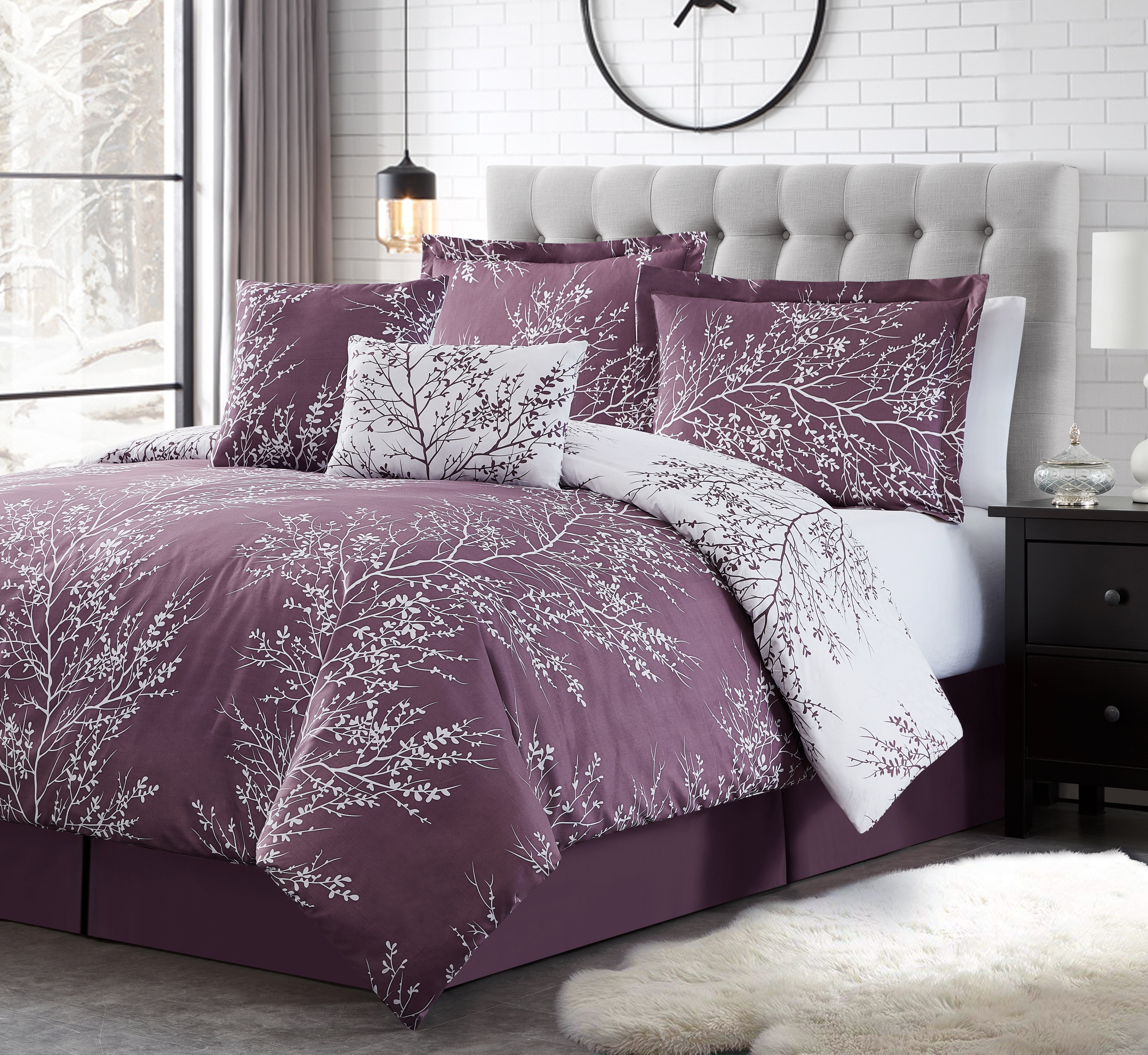 Nature & Floral Purple Bedding You'll Love