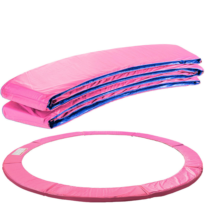 Freeport Park Creedmoor 12FT Replacement Pad Spring Cover Padding For 366cm Round Trampoline, Pink