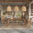 Junice Ash Solid Wood Dining Table-53689358