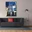  «The Empire» par Dante Plata, art mural sur toile, 40 po x 54 po