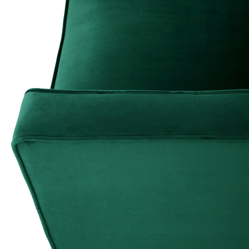 Fauteuil club en velours
