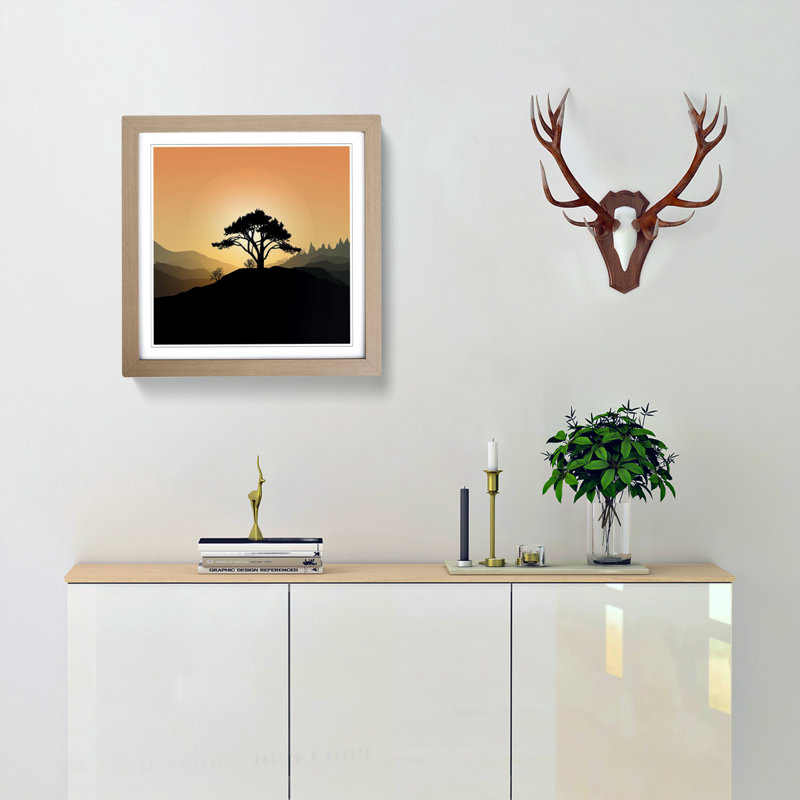 Single Picture Frame Print on Wood