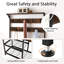 Gattilier 84 cm W Hall Tree with Storage Bench and Shoe Storage