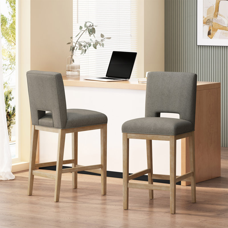 Tabouret de bar, Gris, Tabouret de bar (siège d'une hauteur de 31 po)