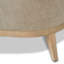 Canapé rembourré l 72 po avec pieds en bois de chêne Laguna - compact pour les petits espaces-340146114