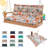 Porch Swing Cushions With Backrest, 4" Thicken Waterproof Outdoor Bench Cushion, Only Cushion-799062576-799062569