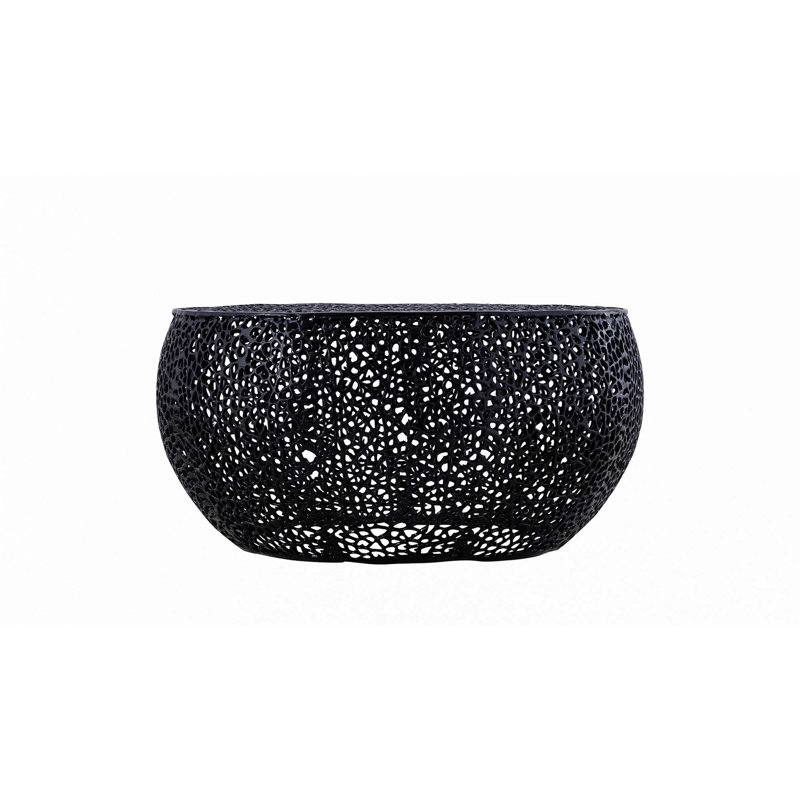 Round Coffee Table, Black