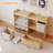 4 In 1 Toy Storage Organizer With Bookshelf And Large Drawers, Hidden Wheels-1427180972