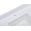 Viterbo 61"  Bathroom Vanity Countertop In Milano White With Sink