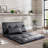 Yahir Faux Leather Accent Chair