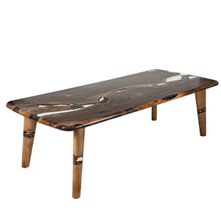 Walnut Round Solid Wood Base Dining Table