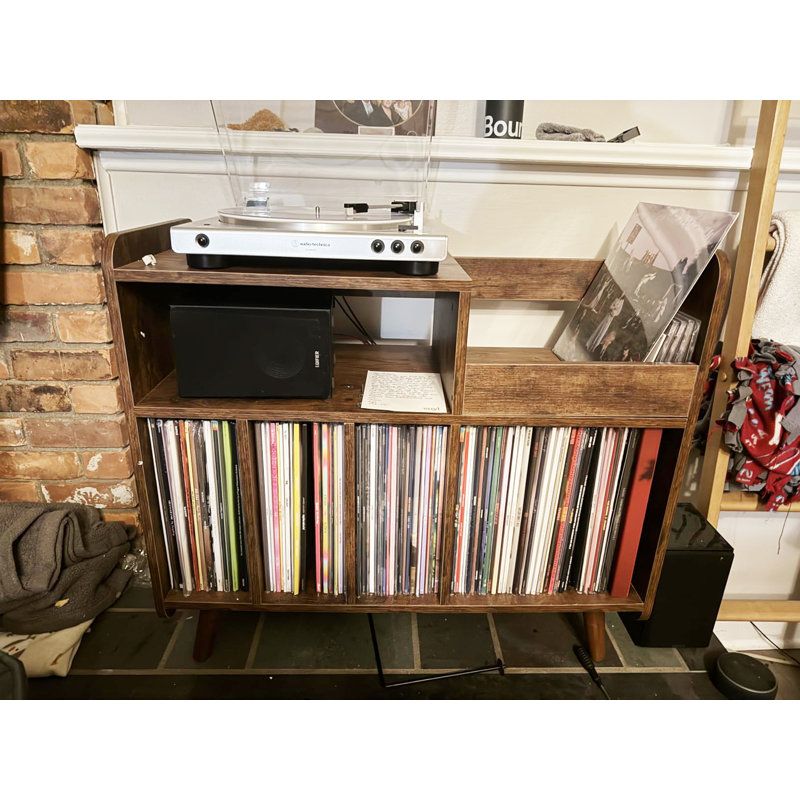 Support pour tourne-disque Mid-Century