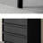 Black Elegant And Simple Accent Cabinet