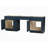 90'' Double Bathroom Vanity Base Only-119726508