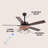 Sherranda 52'' Ceiling Fan with Light Kit-1440172621