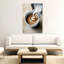 «Creamy Coffee Pour», art mural contemporain-1936298777