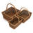 Wicker Laundry Set with Handles