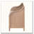 Rustic Solid Wood Entryway Storage Bench with Safety Hinge and Removable Cushion-1485984373