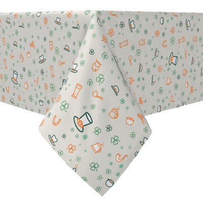 Rectangular Cotton Twill Tablecloth