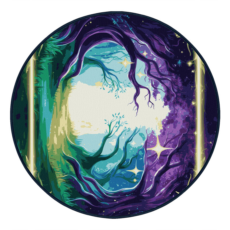 Hidden Haven Rug, Round 4'
