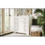 Meuble-lavabo sur pied simple 36 po avec plateau en céramique Dunlow