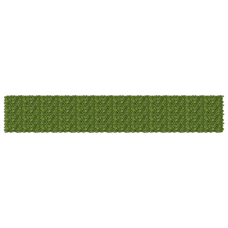 Vidaxl Balcony Screen With Leaves Garden Sunshade Dark Green/Green Multi Sizes