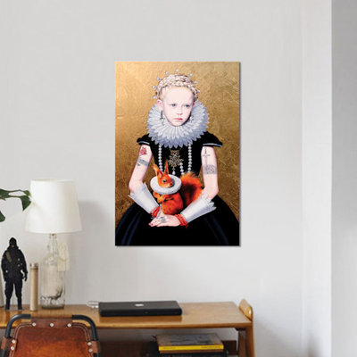 " Regina Gotica Con Scoiattolo II " by Titti Garelli
