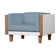 Catalina Outdoor Teak Lounge Chair