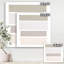 «Painted Weaving I Neutral on White Sq», reproduction d'art sur toile tendue-55951602