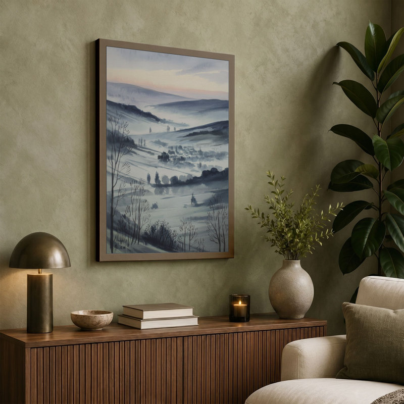 Print, 24x16 - 61.0 x 40.6 cm, Terracotta Border