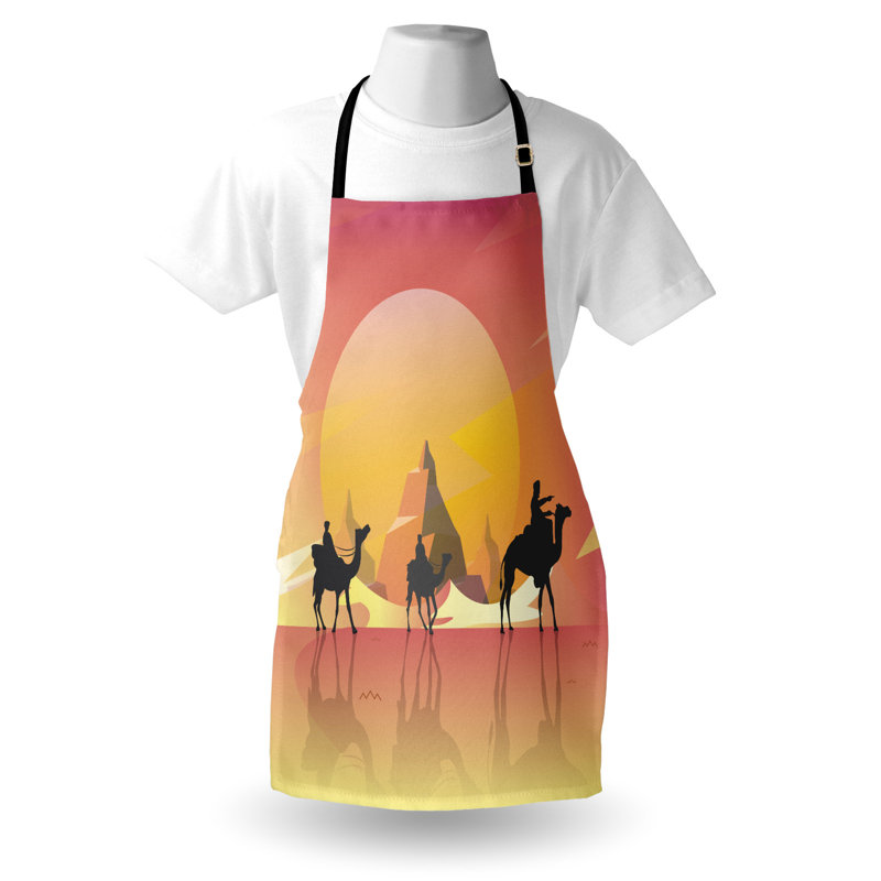 Multicolore Bungalow tablier pyramide rose unisexe