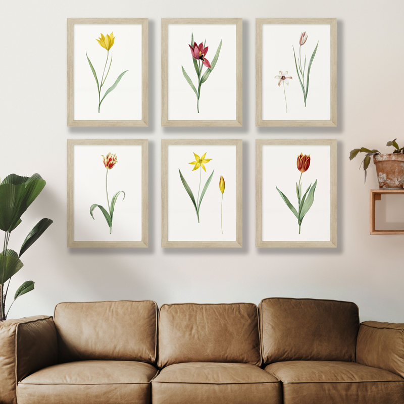 6 - Pieces, 7" H x 4" W