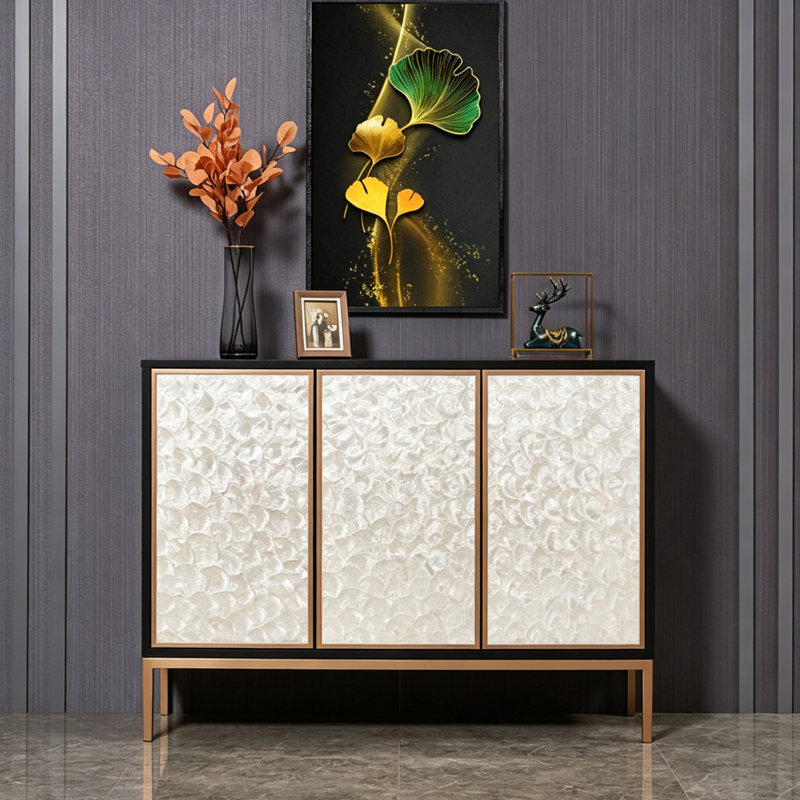 Armoire de rangement moderne, H 35,43 po x l 47,24 po x P 15,74 po