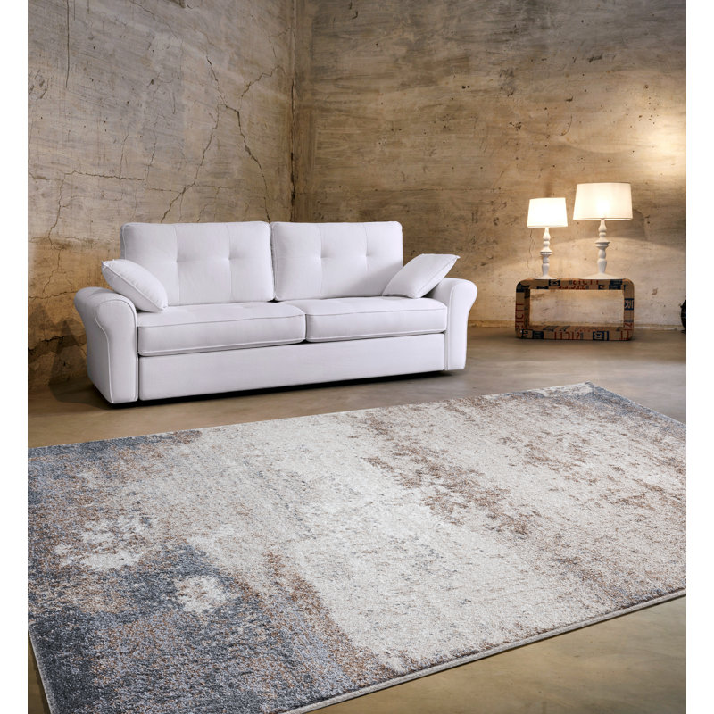 Abstract Indoor Rug, Rectangle 8' x 10'