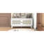 Banc de rangement en rotin avec rangement Boho-130150969