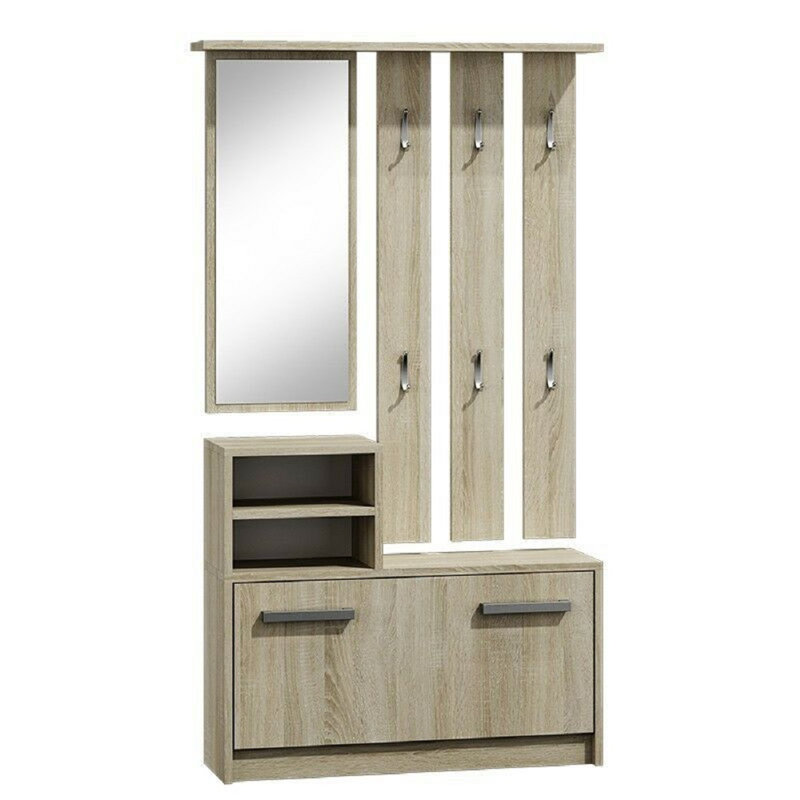 Thorbern Hall Tree with Storage Bench and Shoe Storage, Sonoma